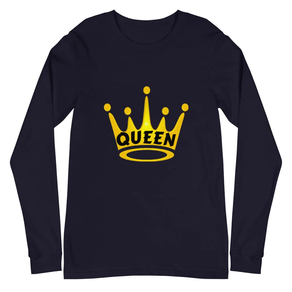 Queen Unisex Long Sleeve Tee
