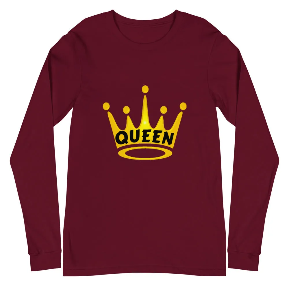 Queen Unisex Long Sleeve Tee