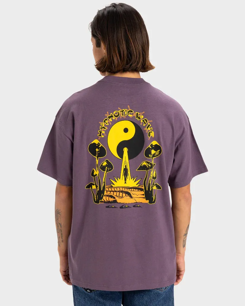 Quiksilver Hypnotic Wave SS Tee VINTAGE VIOLET