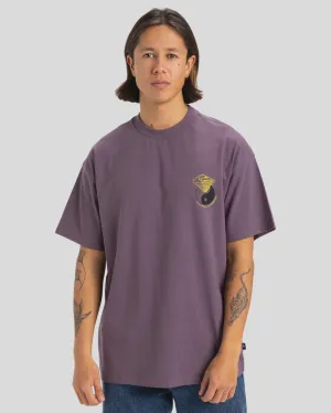 Quiksilver Hypnotic Wave SS Tee VINTAGE VIOLET