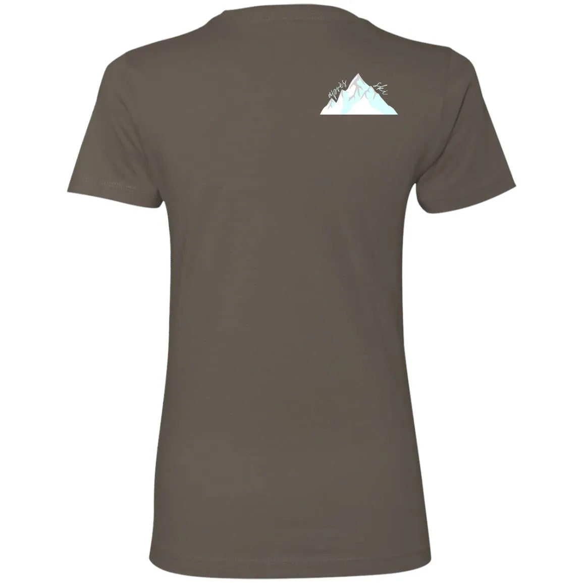 "Apres Ski- AQUA" Ladies' Boyfriend T-Shirt