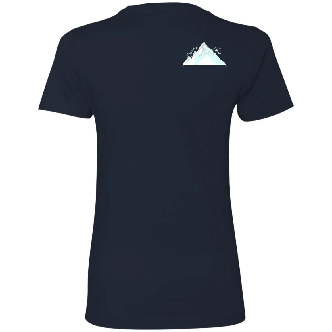 "Apres Ski- AQUA" Ladies' Boyfriend T-Shirt