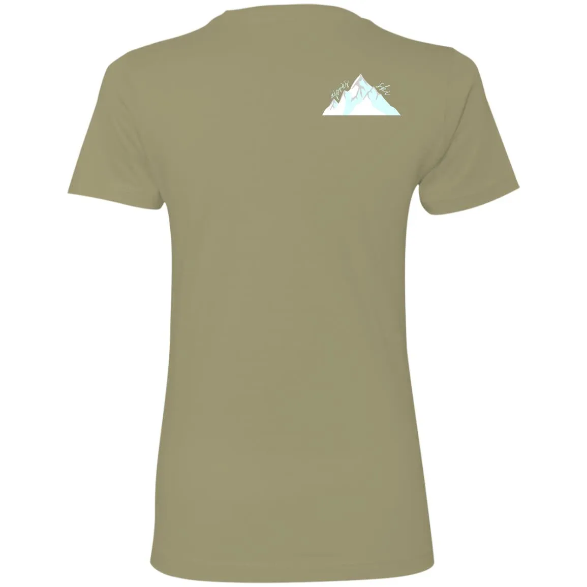 "Apres Ski- AQUA" Ladies' Boyfriend T-Shirt