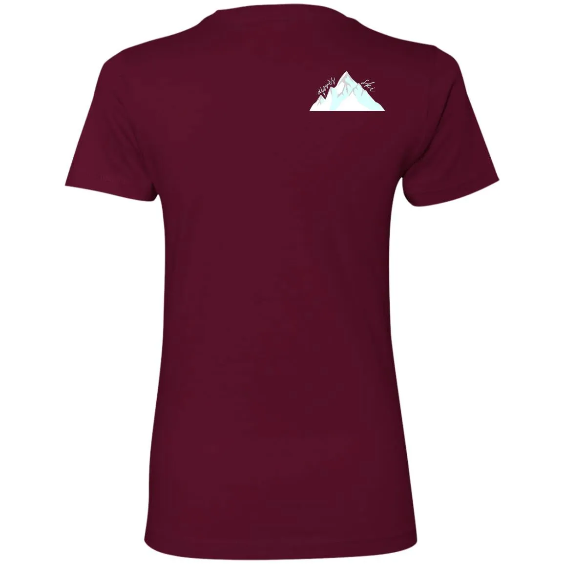 "Apres Ski- AQUA" Ladies' Boyfriend T-Shirt