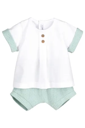 "Gus" T-Shirt & Mint Jam Pants
