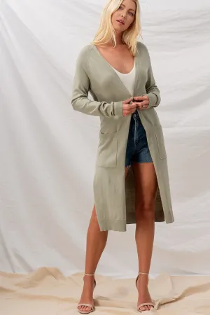 RACHEL MAXI CARDIGAN
