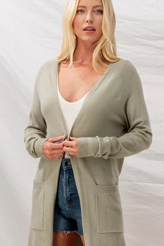 RACHEL MAXI CARDIGAN