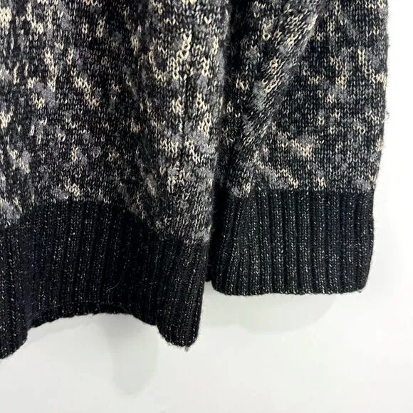 Rag &amp; Bone Scarlett Sweater Oversize Grandpa Chunky Knit Cardigan L Merino Blend