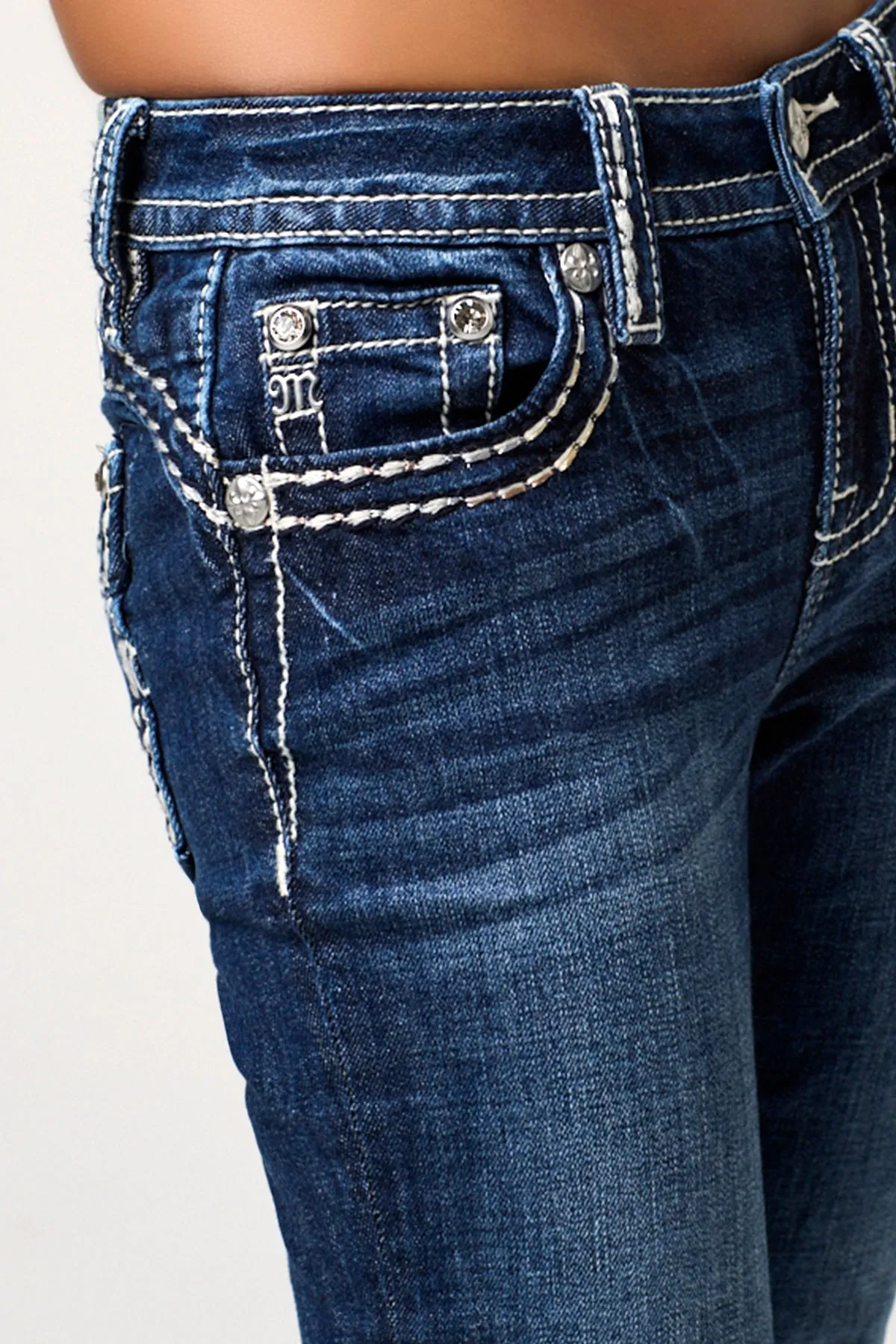 Raleigh Stitched Bootcut Jeans