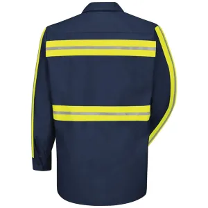 Red Kap® Enhanced Visibility Industrial Work Shirt