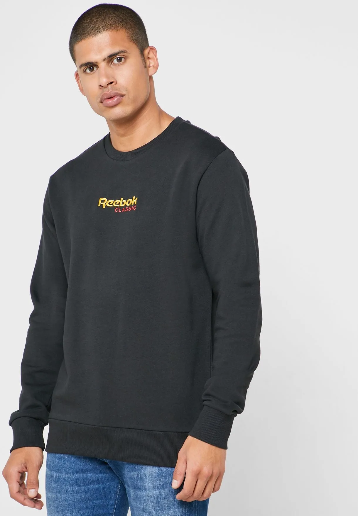 Reebok T-Shirts & Long Sleeves | Classics GP Gold Tee Black/GRAY – Mens|Womens