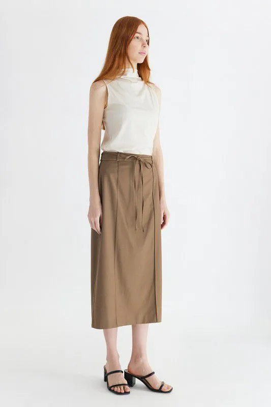 Reinne Mocha Midi Skirt
