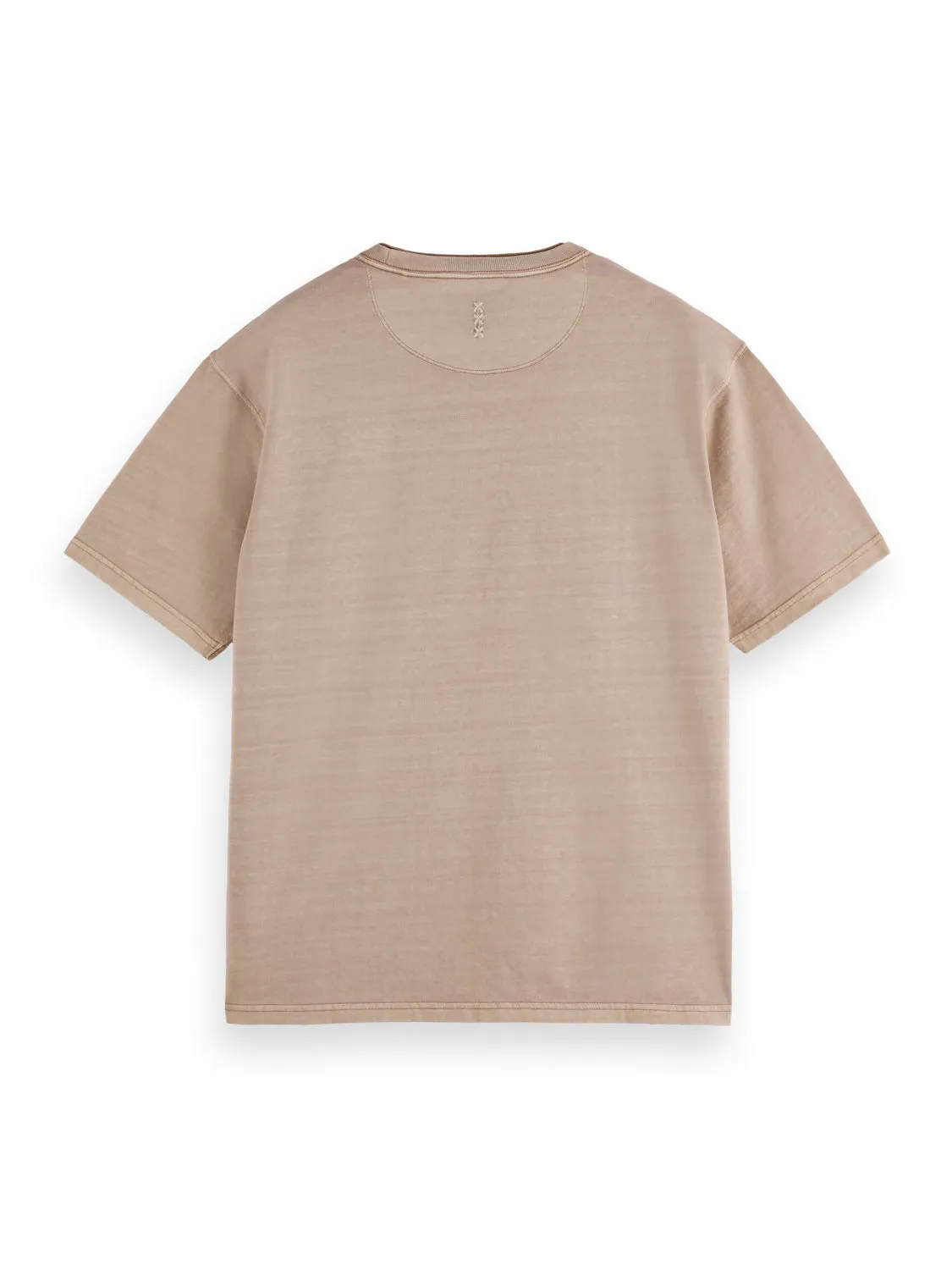 Relaxed Fit 3 Crosses T-Shirt - Mocha