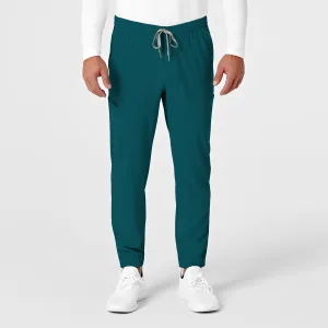 RENEW 5034 Men's Jogger Scrub Pants Caribbean Blue