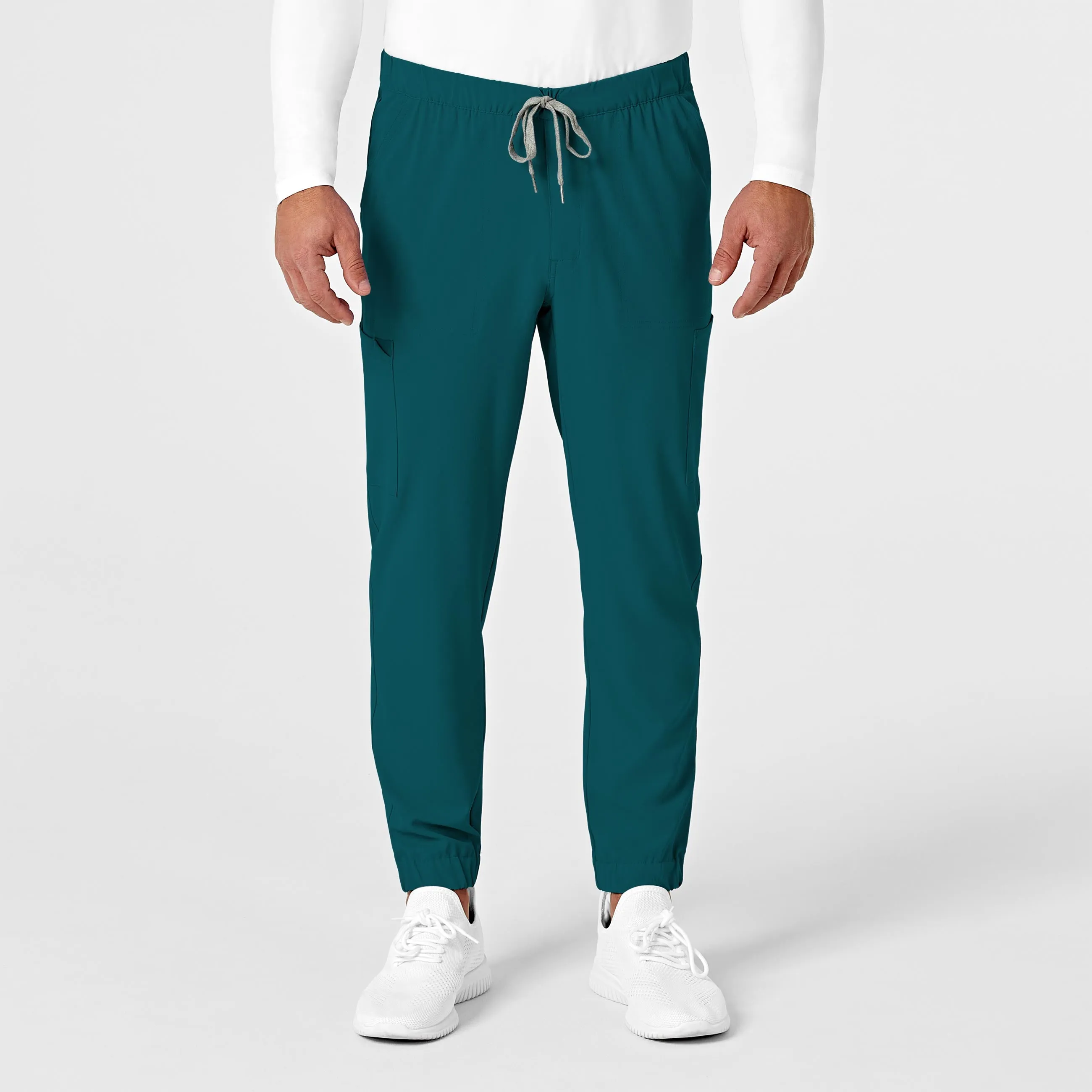 RENEW 5034 Men's Jogger Scrub Pants Caribbean Blue