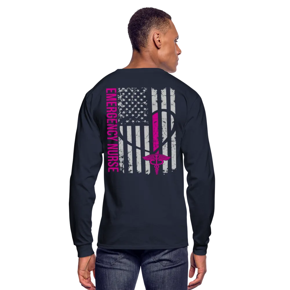 RN Emergency Nurse Long Sleeve Shirt
