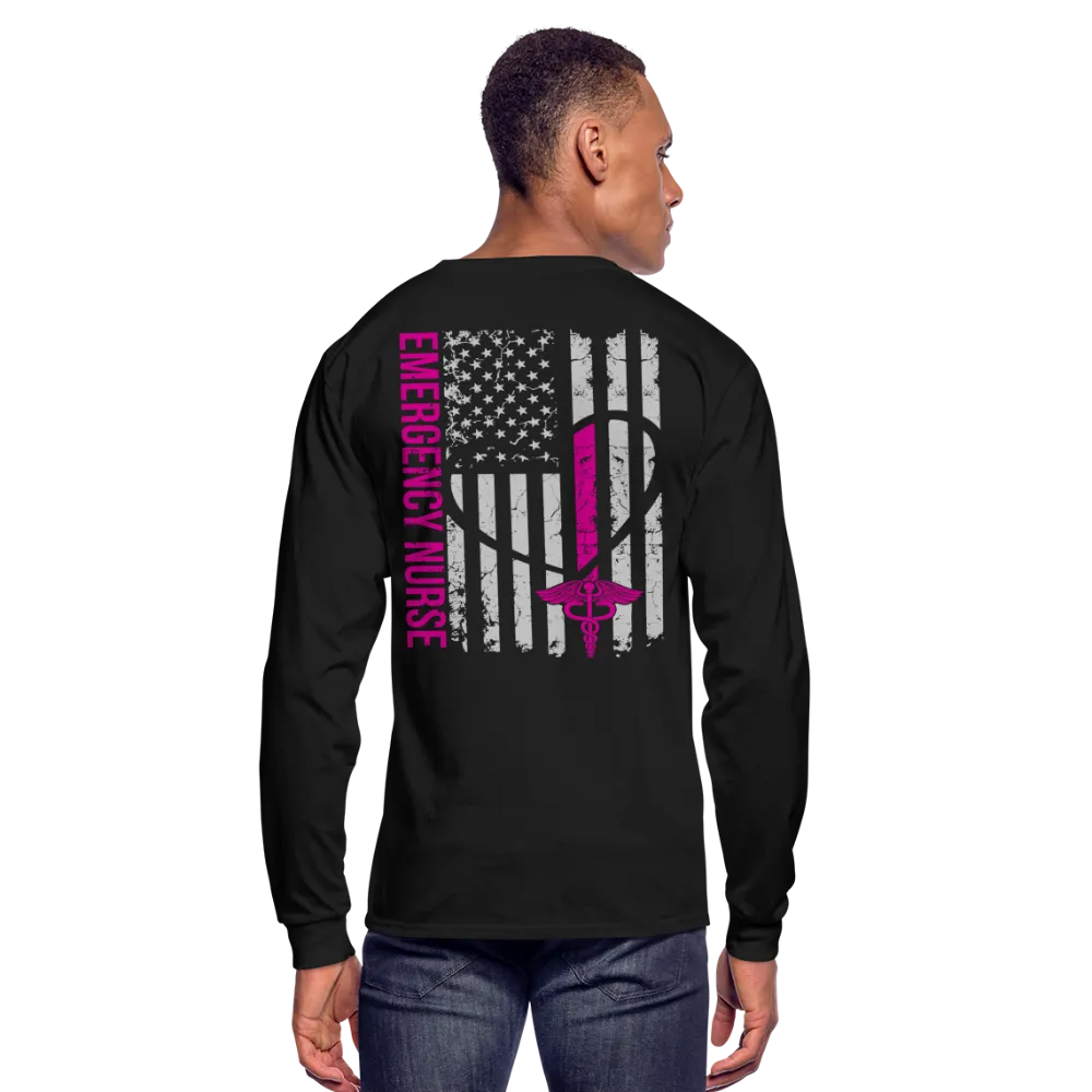RN Emergency Nurse Long Sleeve Shirt