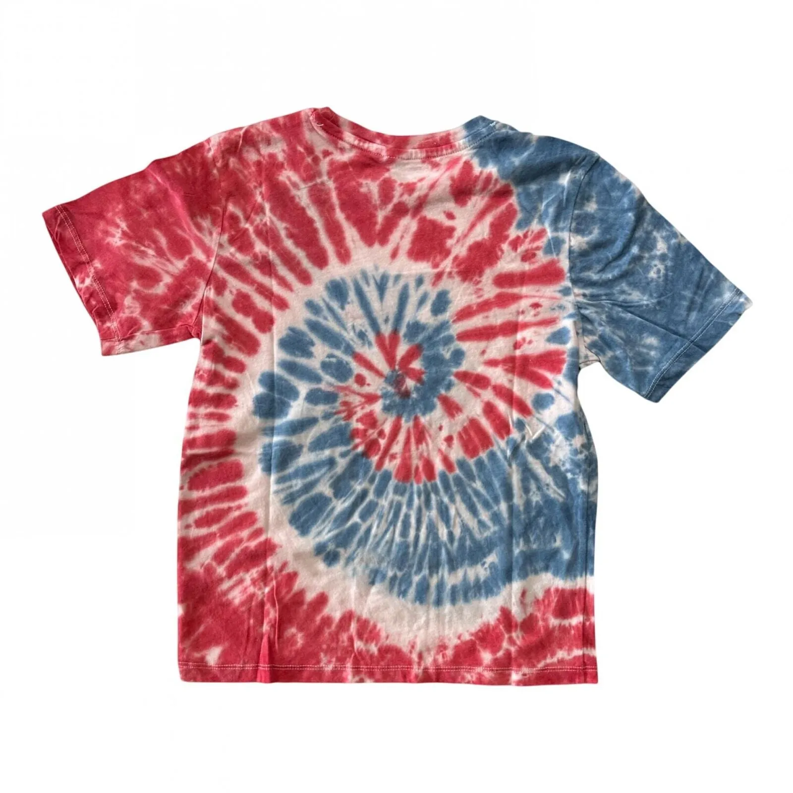 Rolling Stones Boys Tie Dyed Graphic Short Sleeve T-Shirt Gray Multi XL (14-16)