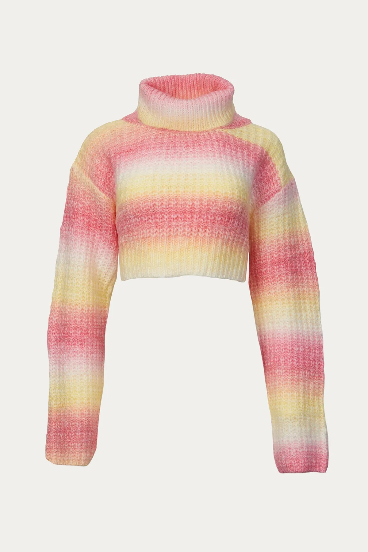 ROSA TURTLENECK CROP SWEATER