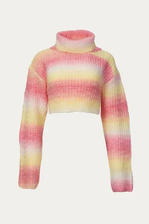 ROSA TURTLENECK CROP SWEATER