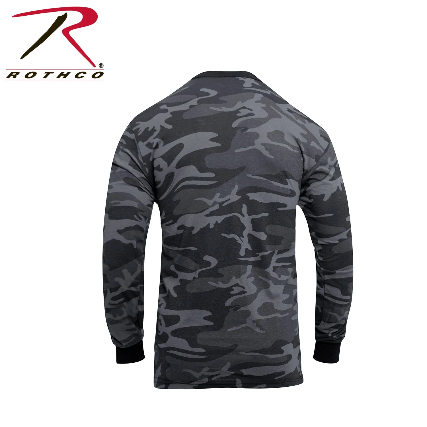 Rothco Long Sleeve Color Camo T-Shirt