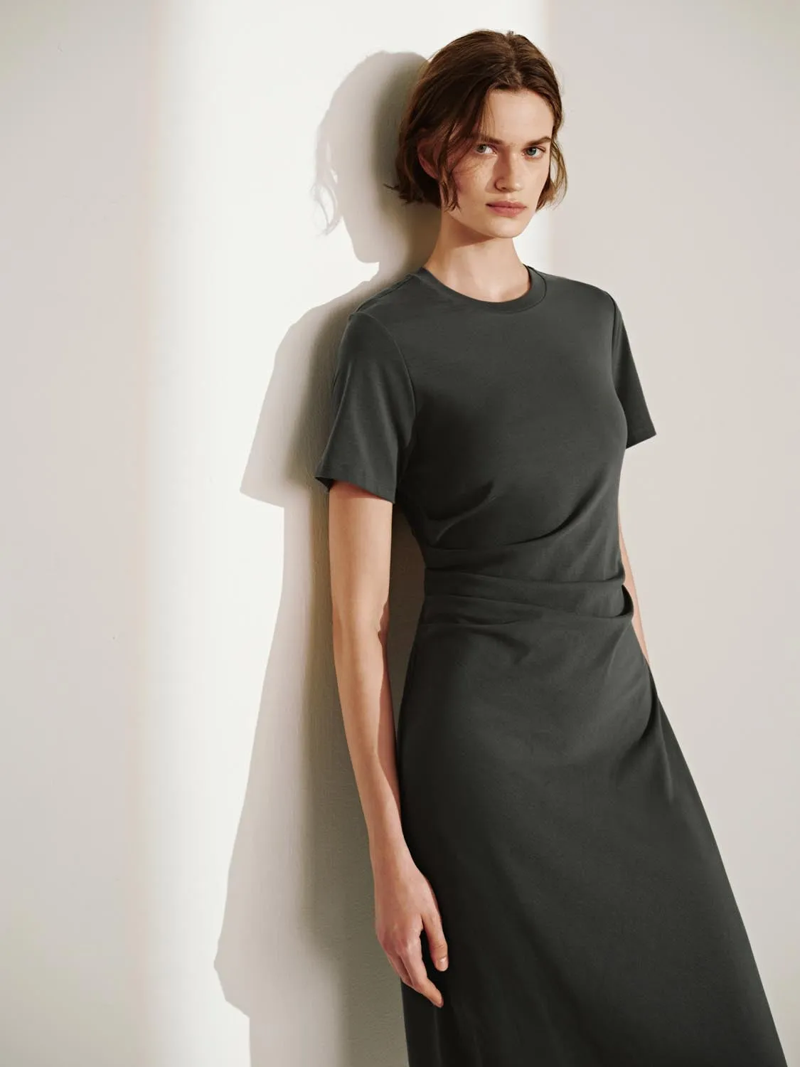 Ruched A-Line Dresses