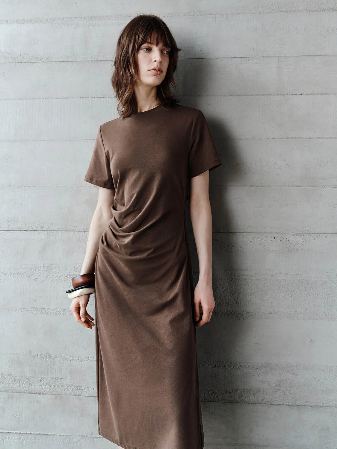 Ruched A-Line Dresses