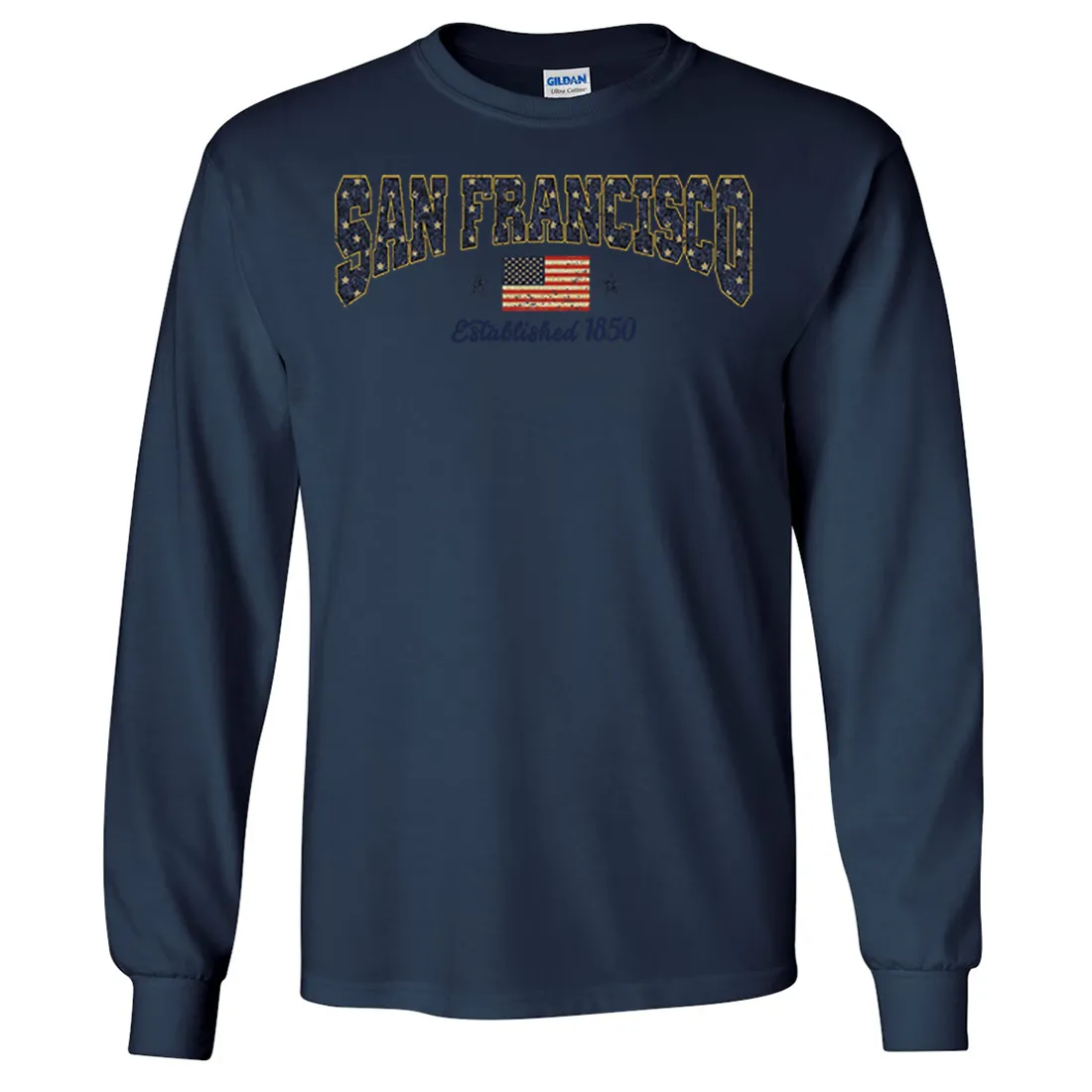 San Francisco Stars Long Sleeve Shirt
