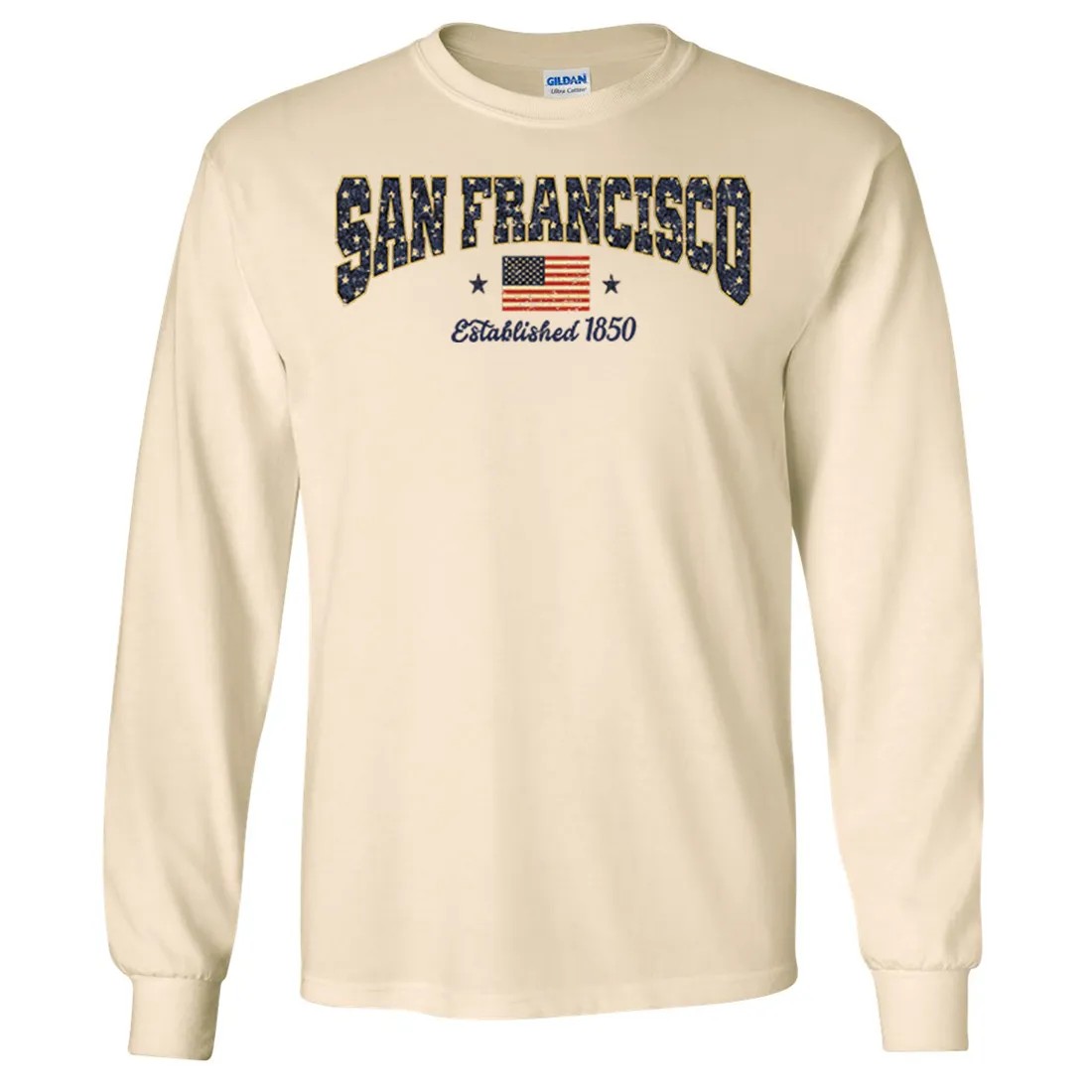San Francisco Stars Long Sleeve Shirt
