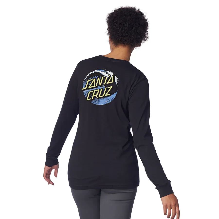 Santa Cruz Womens Wave Dot Longsleeve T-Shirt