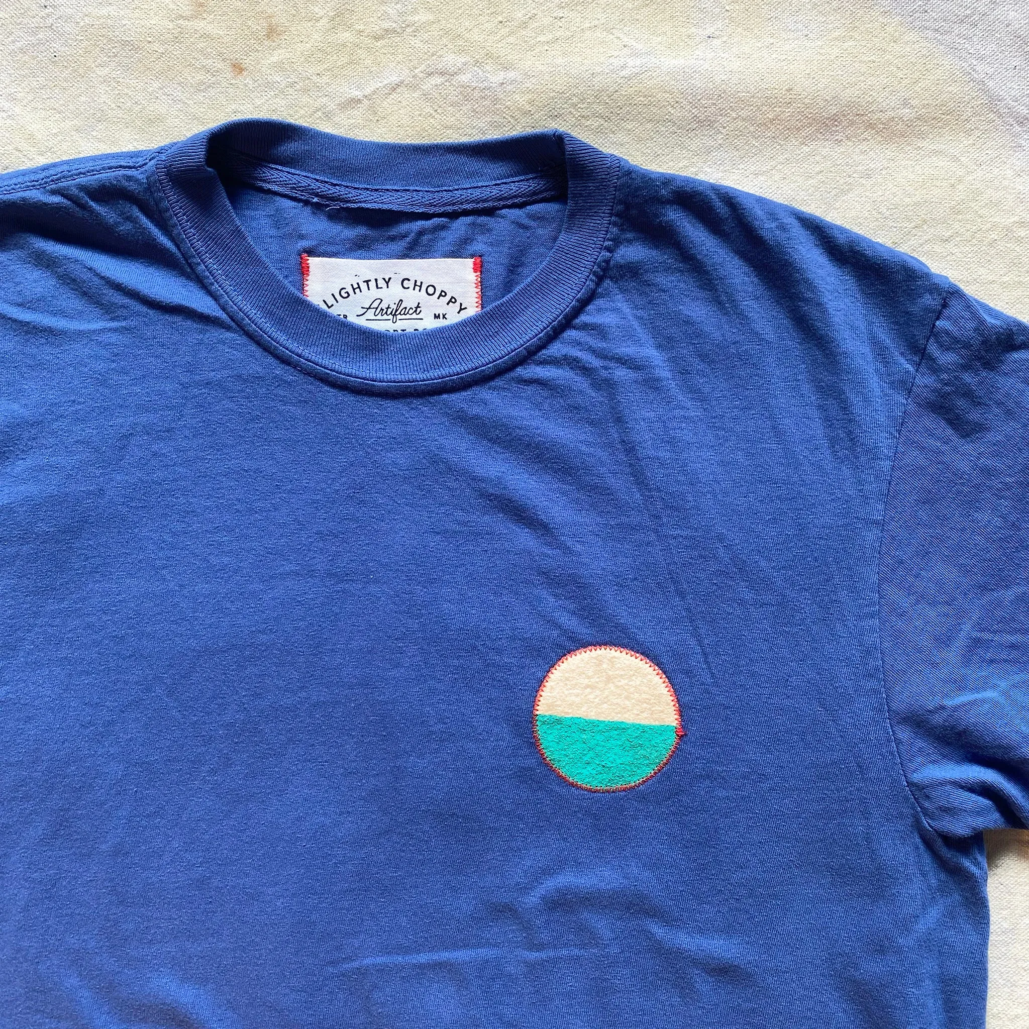 Shop Logo T-Shirt - Blue