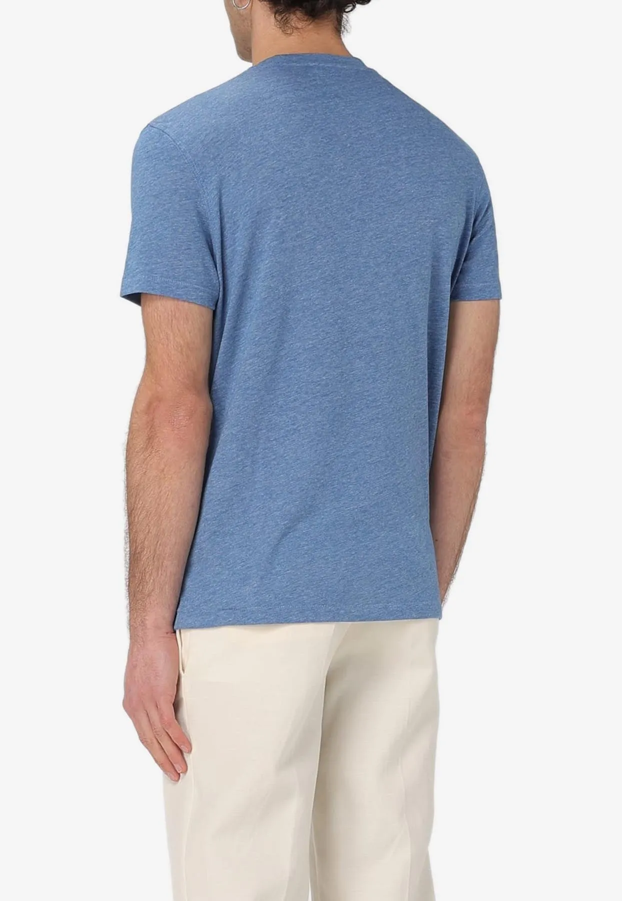 Short-Sleeved Solid T-shirt
