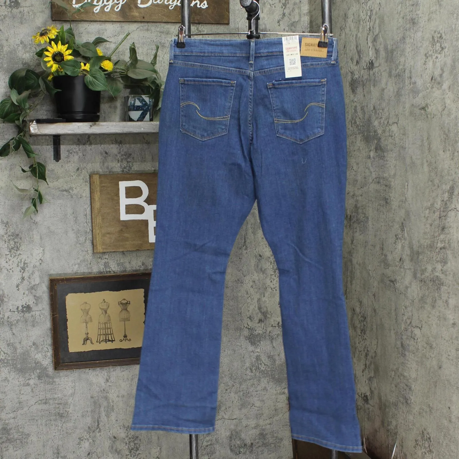 Signature By Levi Strauss & Co. Womens Modern Bootcut Jeans 94364-0053