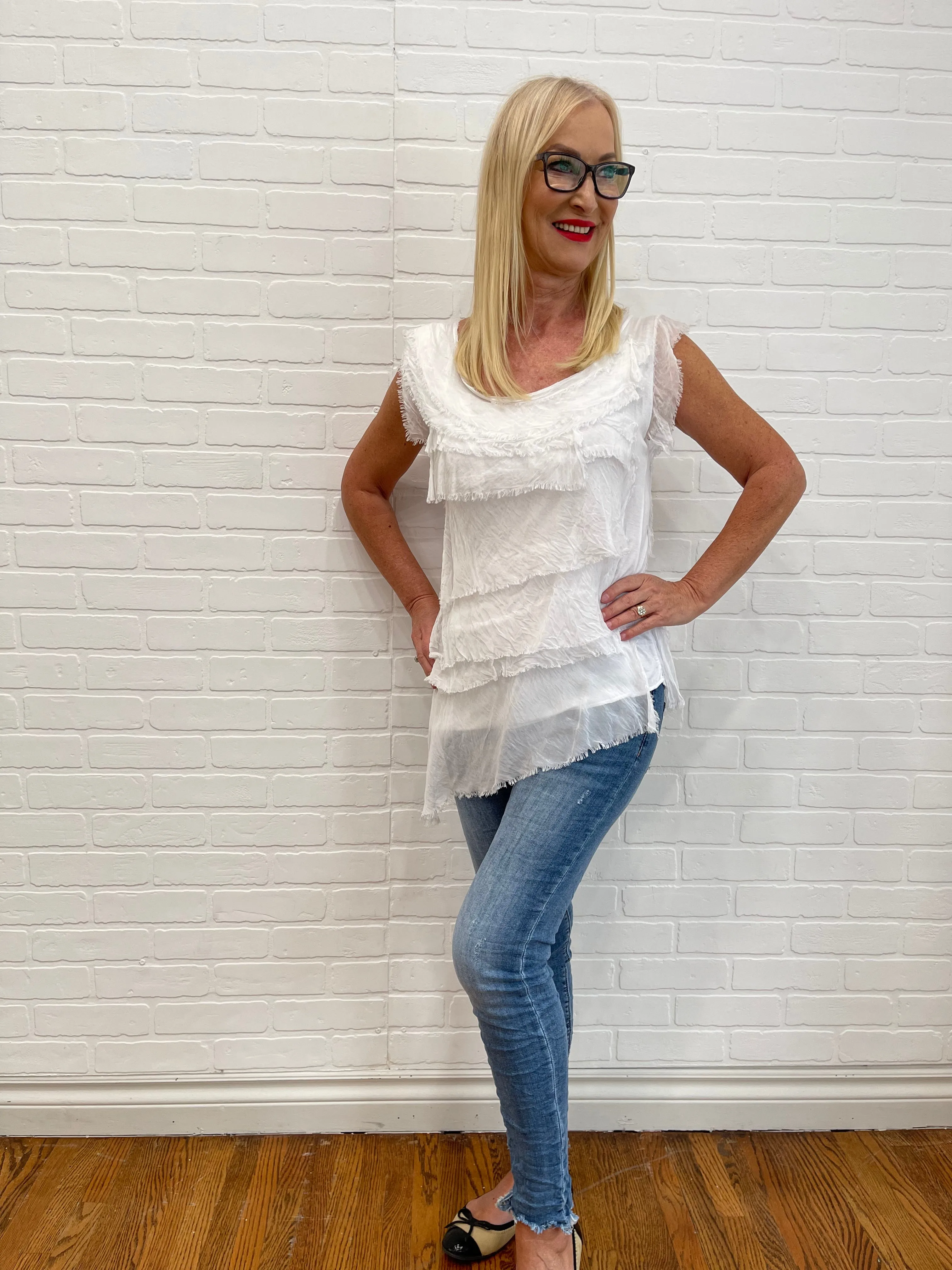 Silk Layered Top