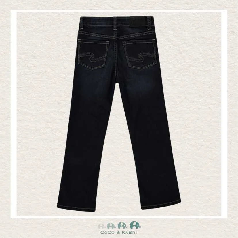 Silver Jeans: Zane Boys Bootcut Denim - Indigo Dark Wash