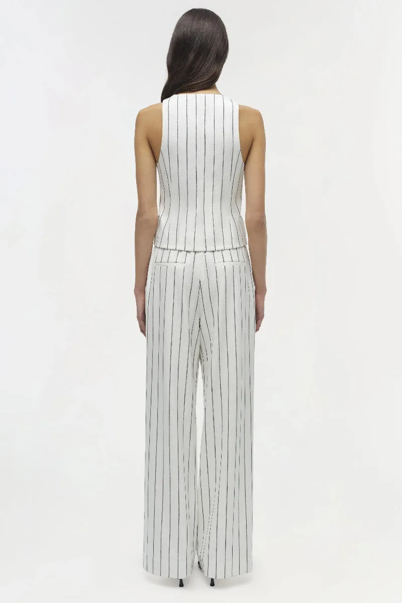 SIMKHAI - Sabina Vest in Midnight Stripe