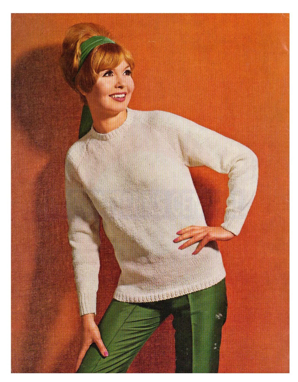 Sirdar 9914 Six 60s Knitting Patterns for Women Instant Download PDF 16 pages