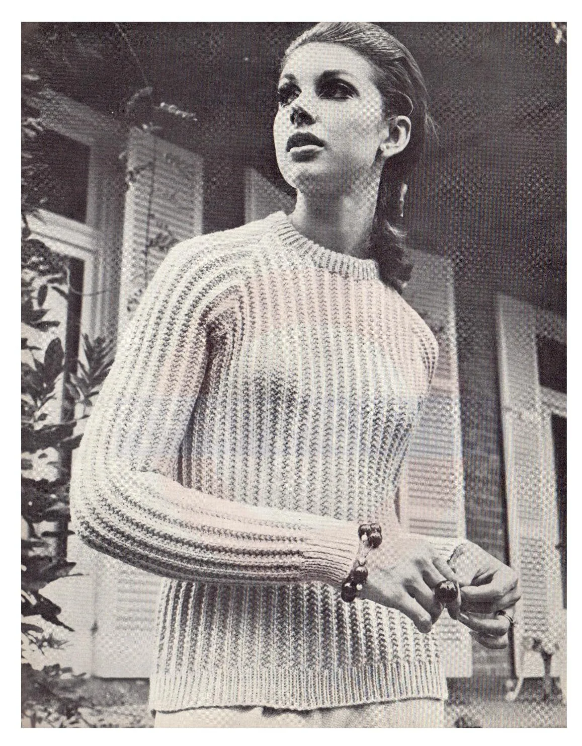 Sirdar 9914 Six 60s Knitting Patterns for Women Instant Download PDF 16 pages