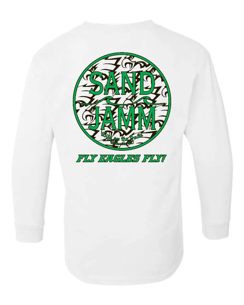 SJ KIDS EAG LS/TEE 2-WHT