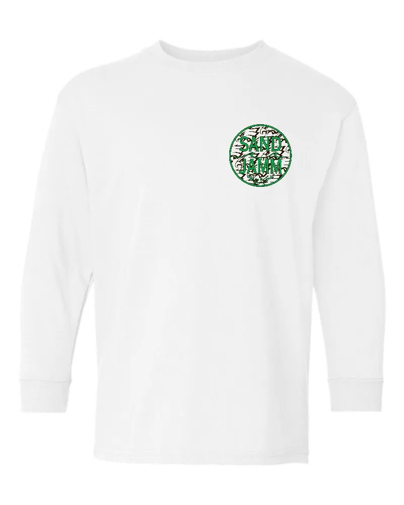SJ KIDS EAG LS/TEE 2-WHT