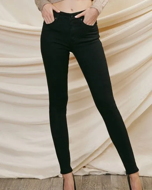SKINNY BLACK JEAN BY KANCAN