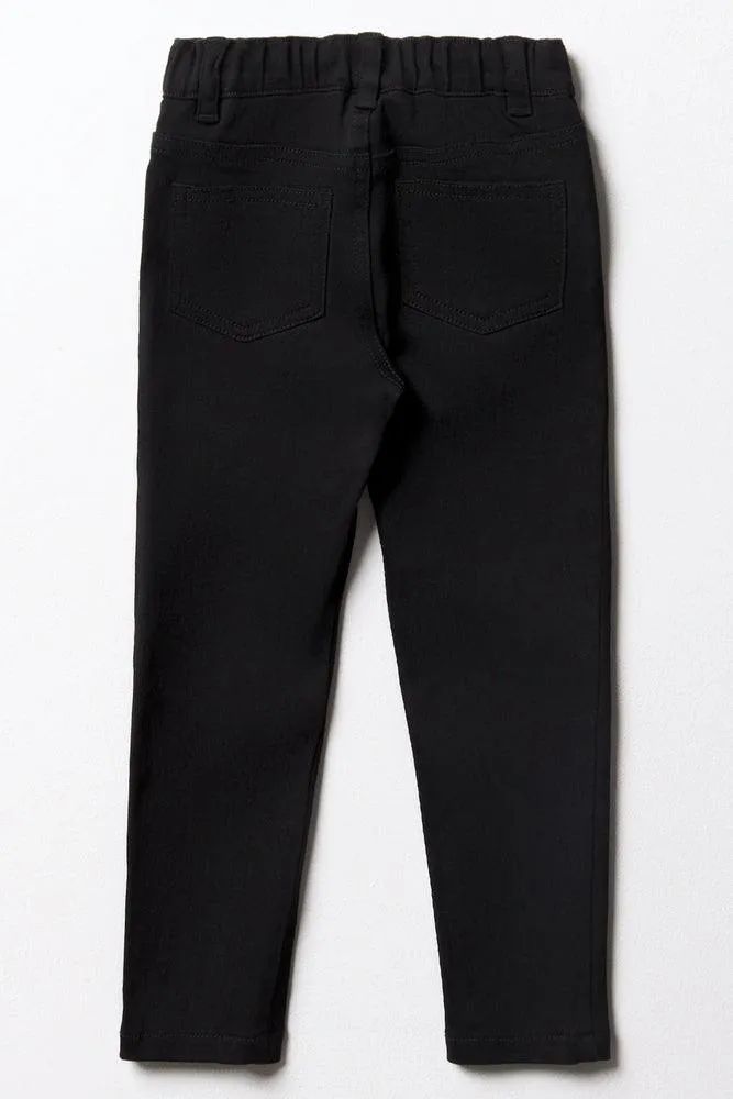 Skinny Denim Jeans Black