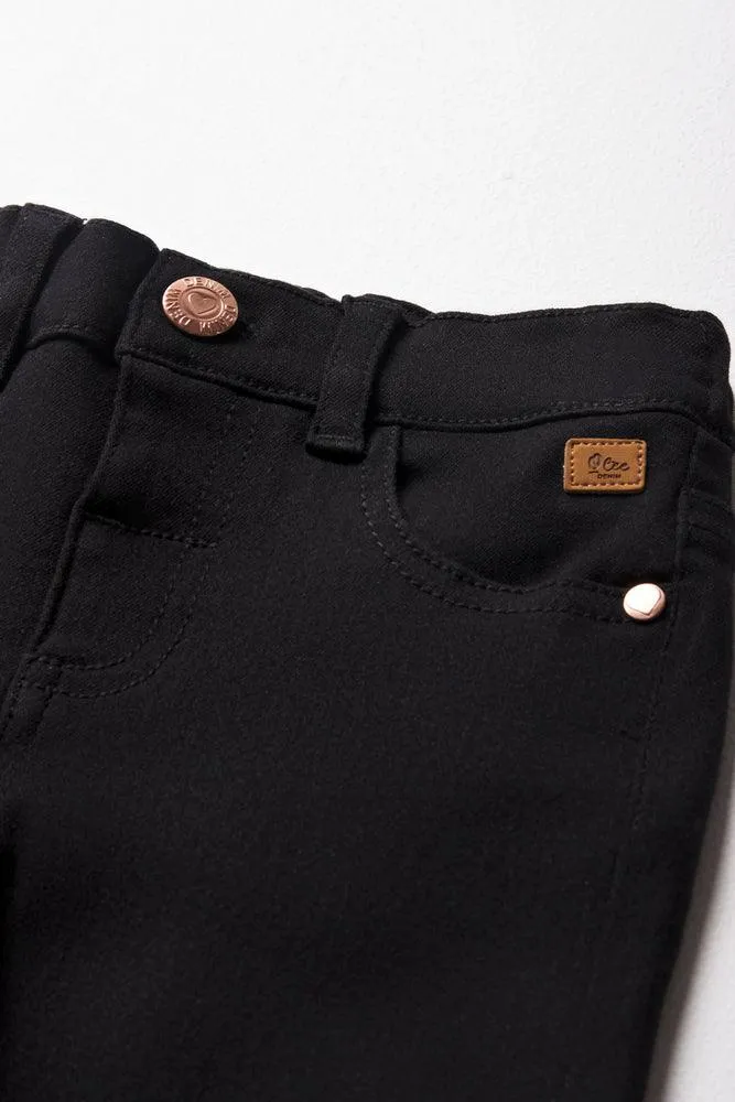 Skinny Denim Jeans Black