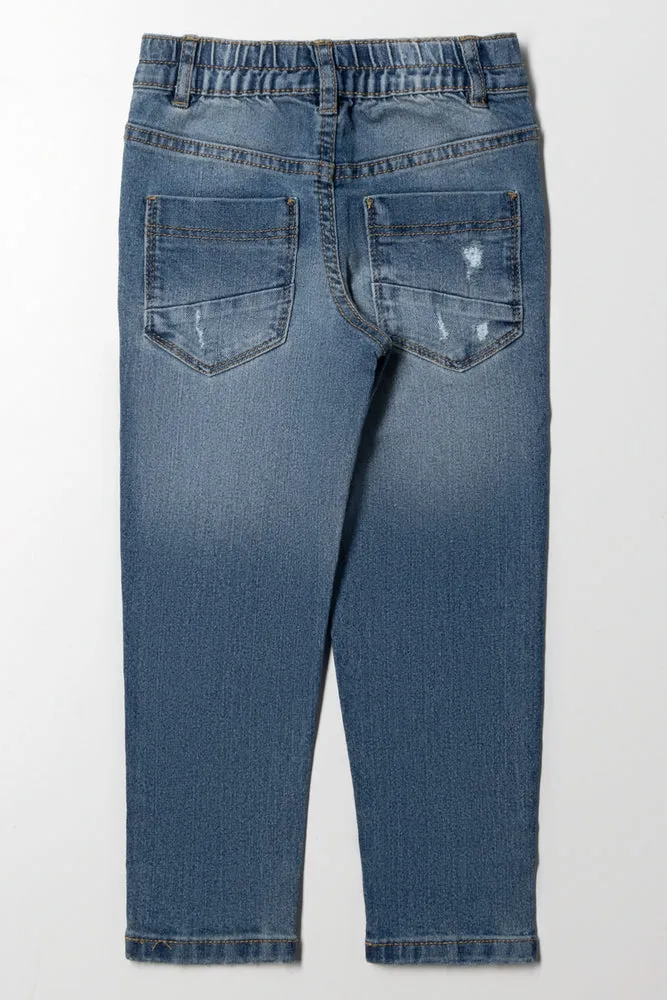 Skinny Denim Jeans Blue