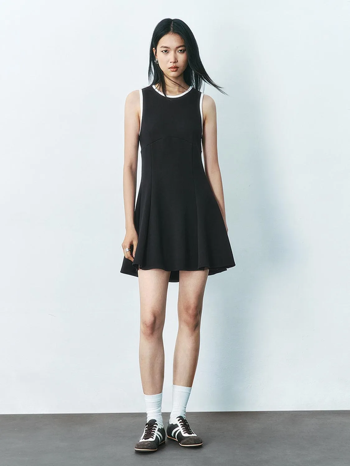 Sleeveless A-Line Dresses
