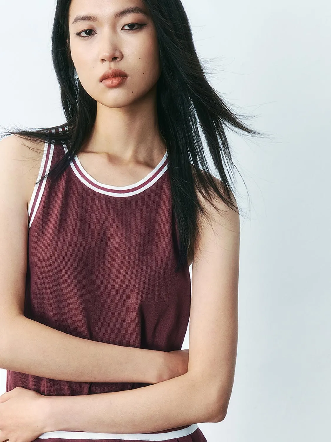 Sleeveless A-Line Dresses