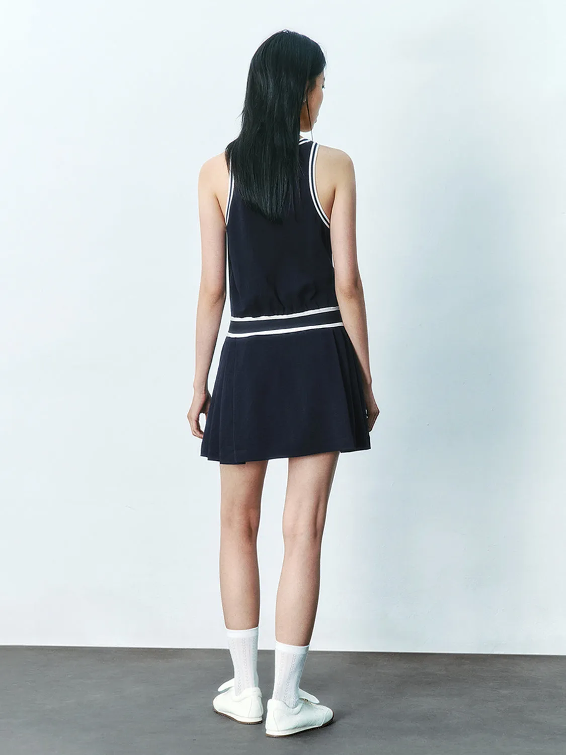 Sleeveless A-Line Dresses