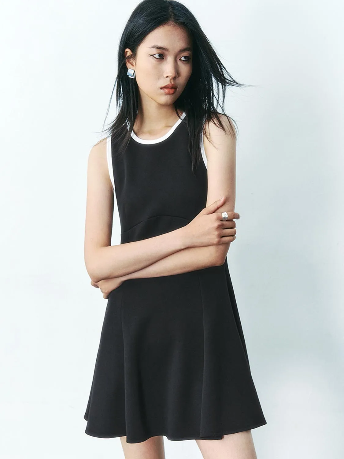 Sleeveless A-Line Dresses