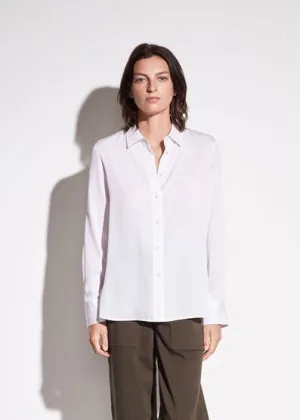 Slim Fitted Blouse (White)