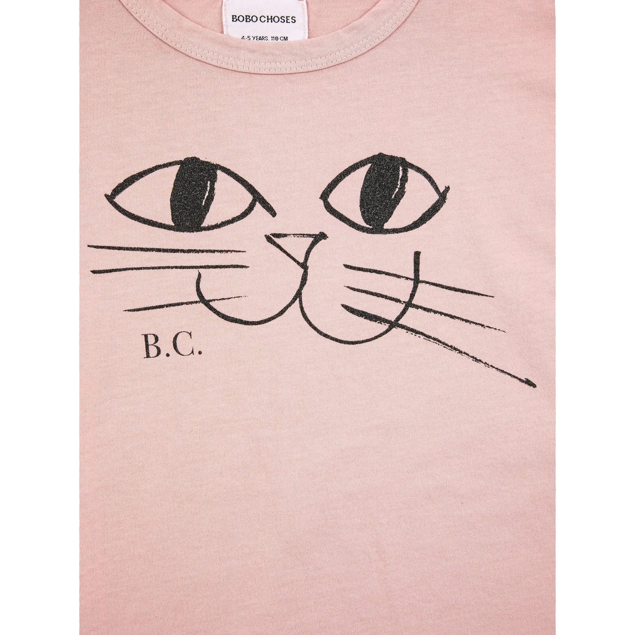 Smiling Cat Long Sleeve T-Shirt